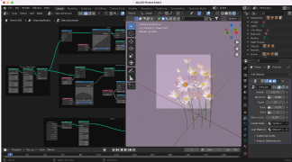 Image that shows screenshot of Blender