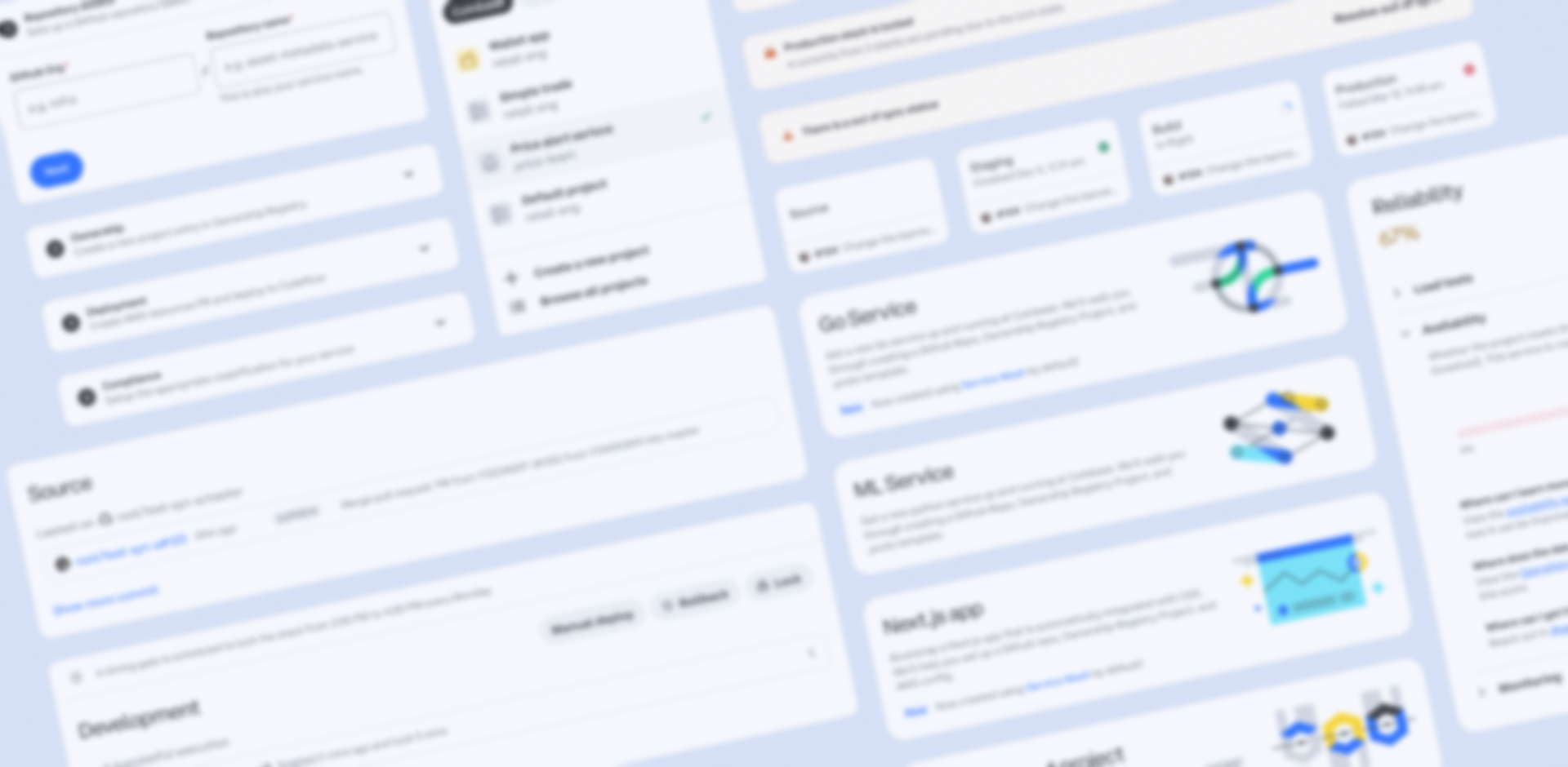Coinbase project cover image - Internal Developer Platform UIs